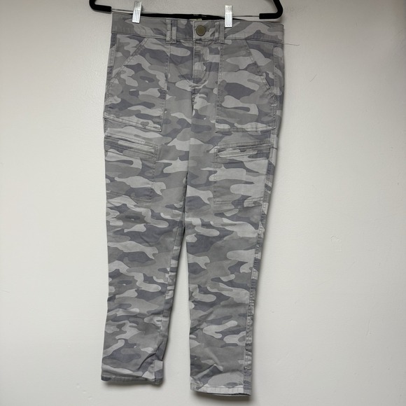 Democracy Ab Technology Women's Gray Camo Jeans Size 8 - Picture 1 of 8
